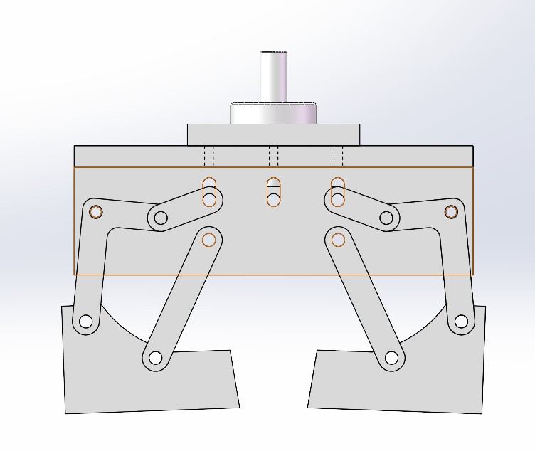 工件夹持机构 sw2020可编辑