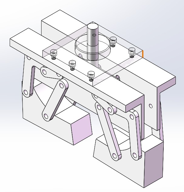 工件夹持机构 sw2020可编辑