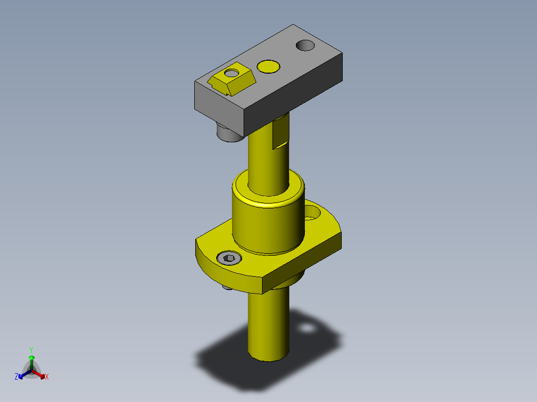 圆棒依次进给机构