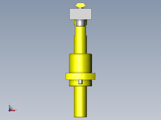 圆棒依次进给机构前视缩略图