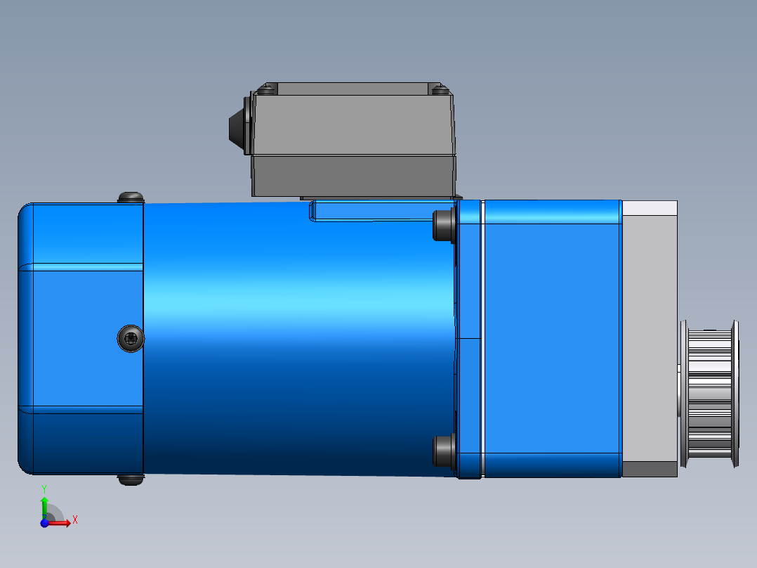 物流斜轮分拣机sw14可编辑前视图