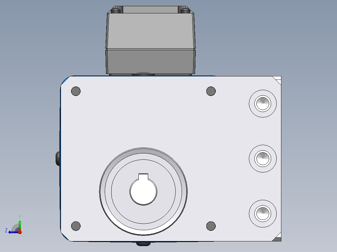 物流斜轮分拣机sw14可编辑右视图