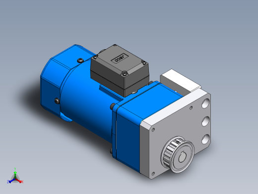 物流斜轮分拣机sw14可编辑正等轴测缩略图