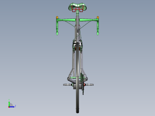 自行车课程设计左视缩略图