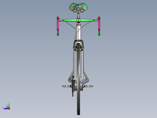 自行车课程设计右视缩略图