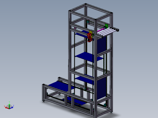 Z型提升机往复式提升机垂直提升机sw12可编辑