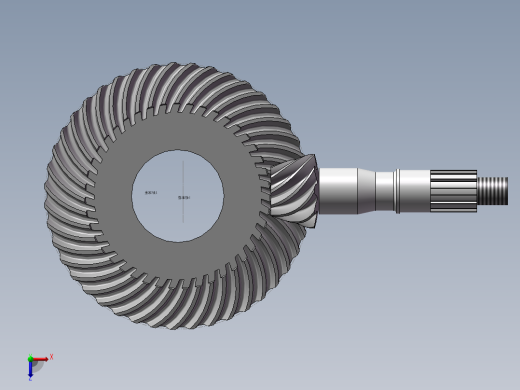 某型汽车主减速器