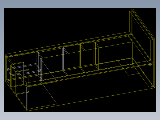 室内家具及植物三维模型二-CA008