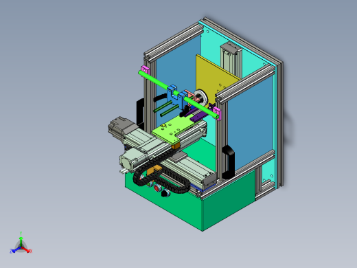 Vision Check Stastion视觉检测设备3D数模图纸 STP格式