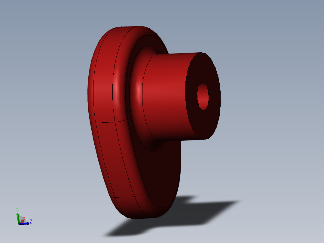 SolidWorks 凸轮机模型
