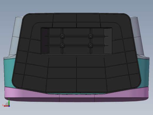 颗粒灰尘过滤器3d图纸 防尘空气净化SW图纸 过滤器滤网设计3d模型后视缩略图
