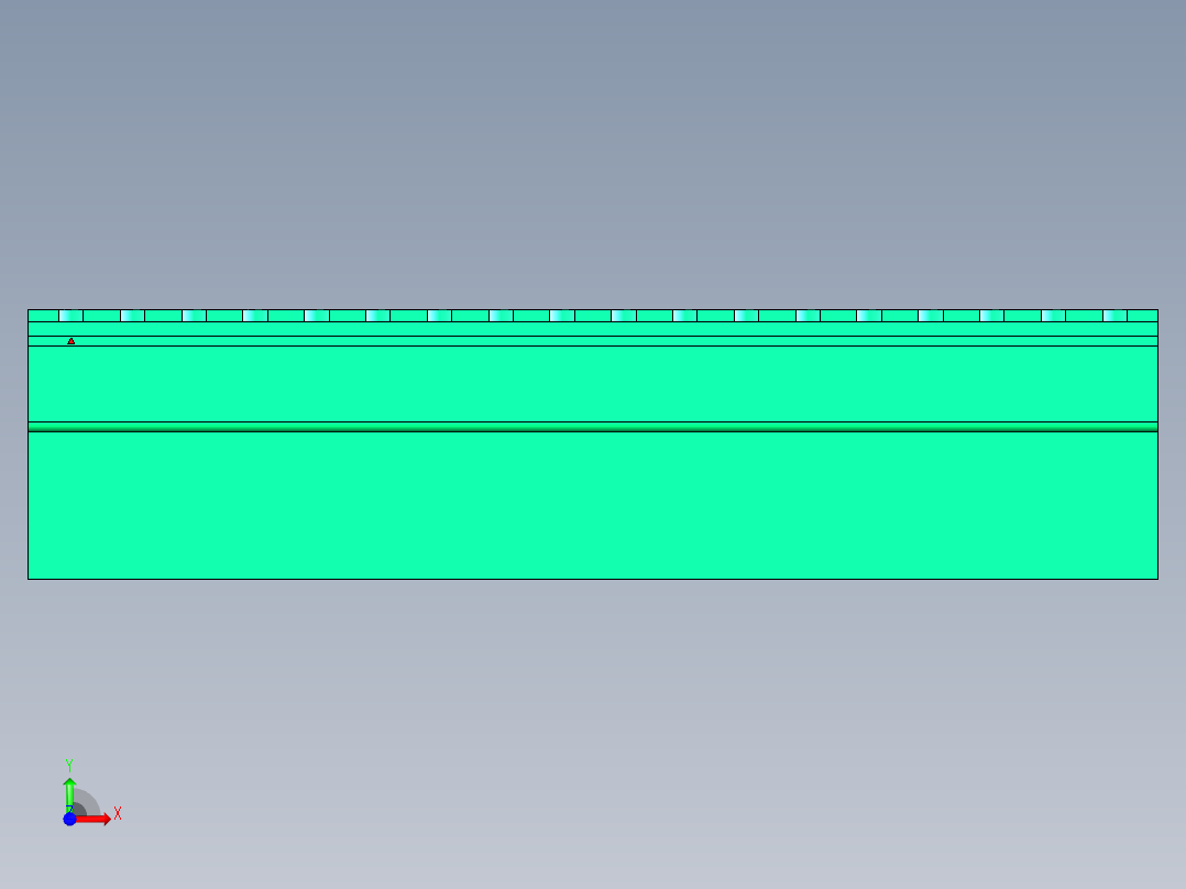 DEGSON 2EDG 系列 5.0mm 可插拔接线端子组-2EDGRH-5.0-36P-14-00AH前视图