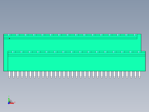 DEGSON 2EDG 系列 5.0mm 可插拔接线端子组-2EDGVTC-5.0-32P-14-00AH前视缩略图