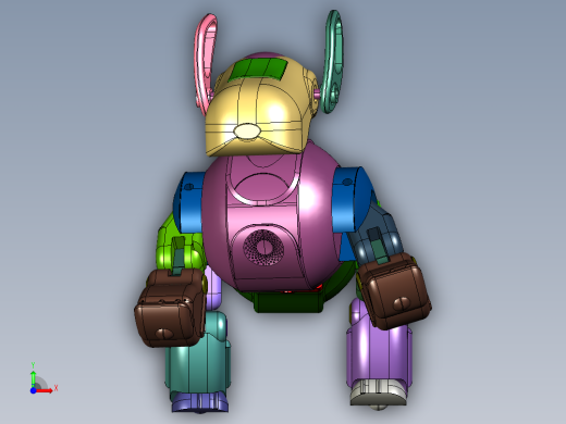 遥控机器儿童玩具狗前视缩略图