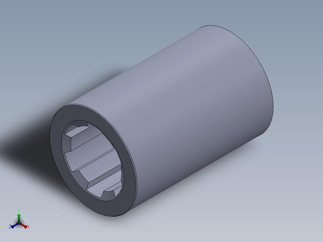 SPL 29.7x34.93x50.8x80 - 6.SLDPRT正等轴测图