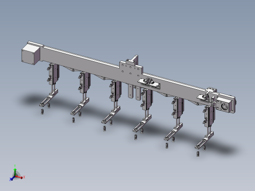 自由伸缩行程可控小工装