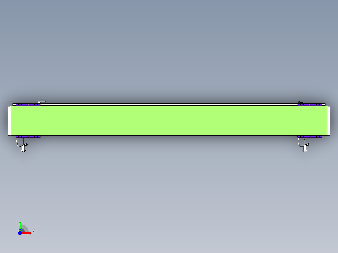 威洛博VL系列3d模型模组2VL22H2Y-S1900前视图