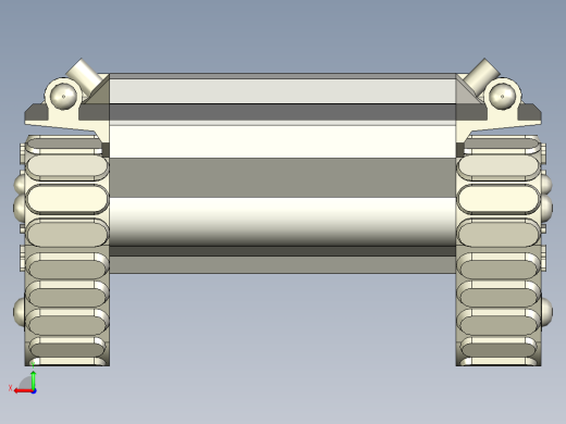 游戏用坦克底盘后视缩略图