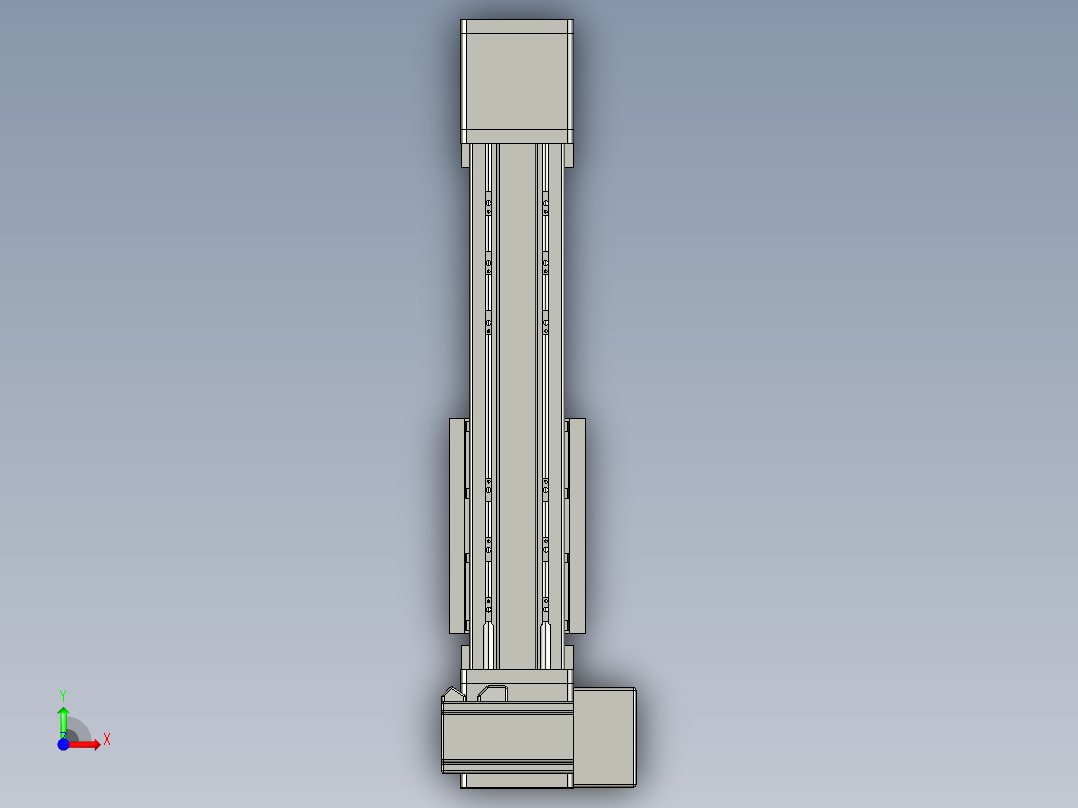 欧规系列-GB8-L96-S200-BRD-P40-MS3前视图