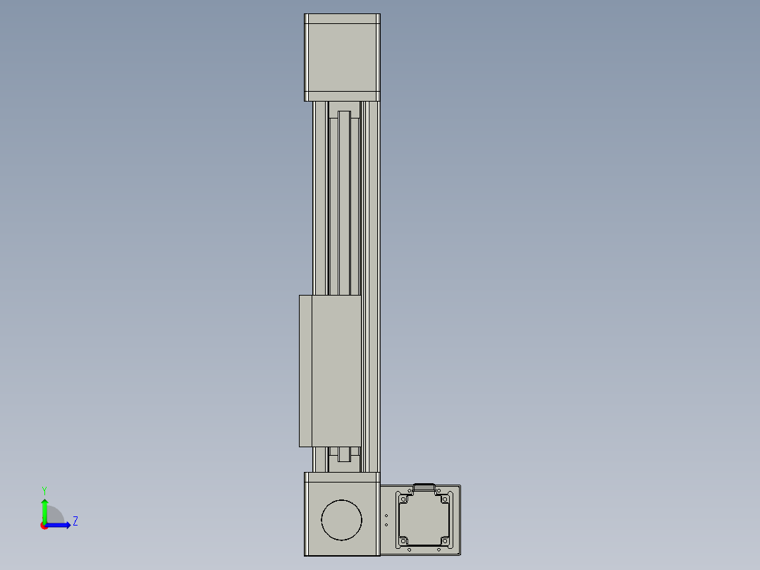 欧规系列-GB8-L96-S200-BRD-P40-MS3左视图