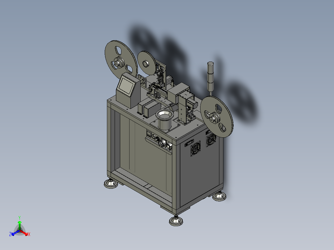 凸轮高速自动编带机