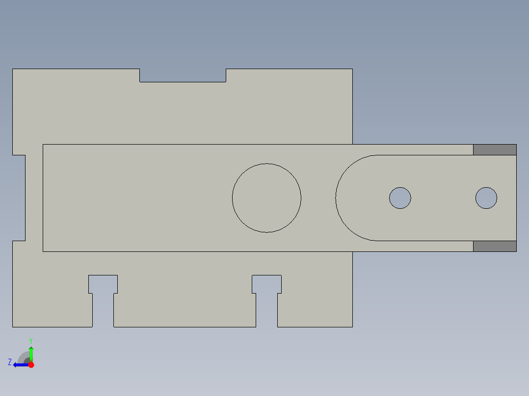 普通气爪PH07-30右视图
