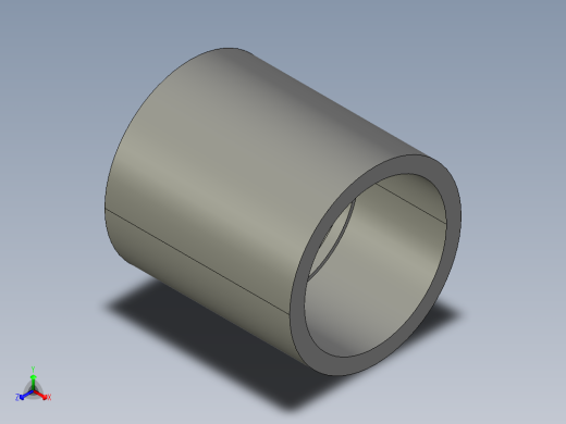 船舶管路系统SeaCor_Coupling_SxS_37J129025_2.5in正等轴测缩略图