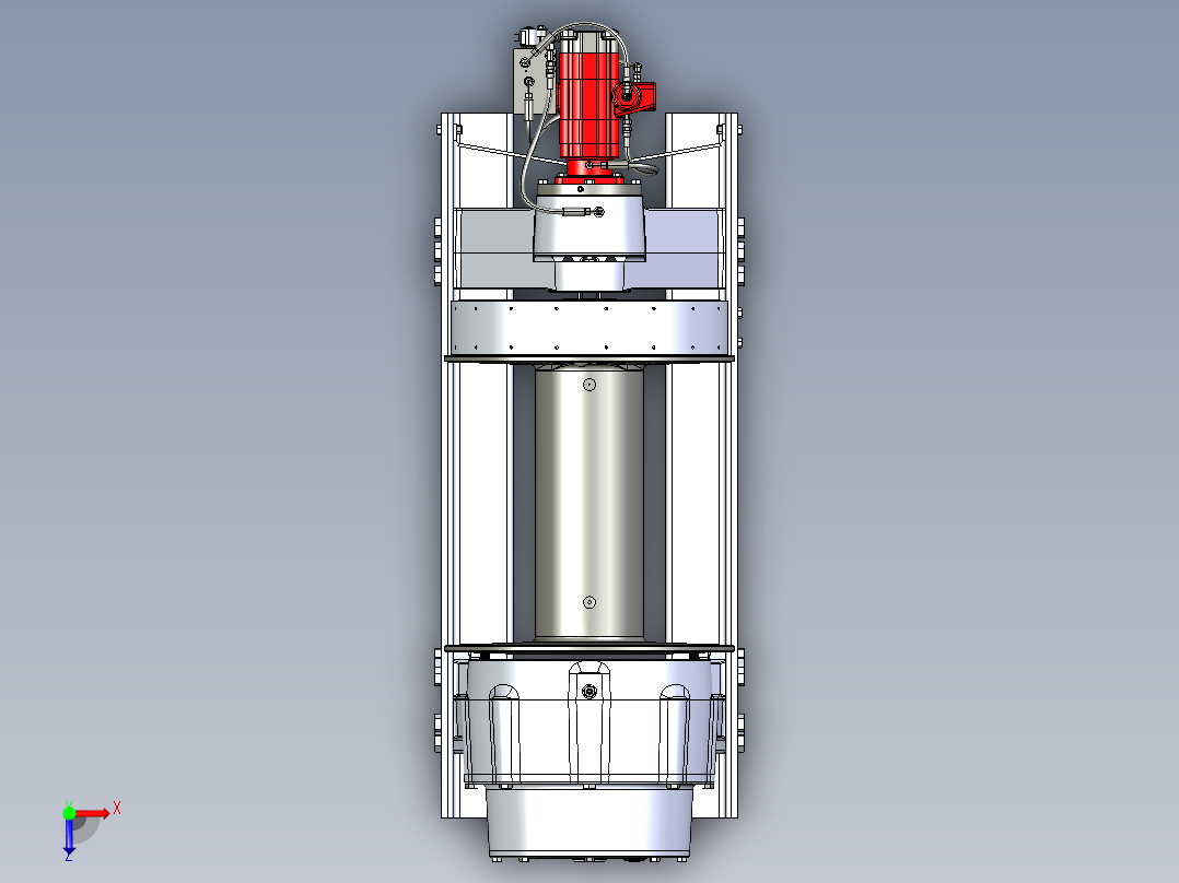 绞车 卷扬机 (21)俯视图