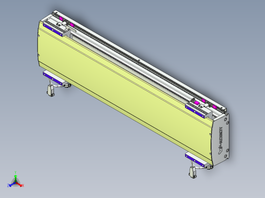 威洛博VL系列3d模型模组2VL22H1Y-S650
