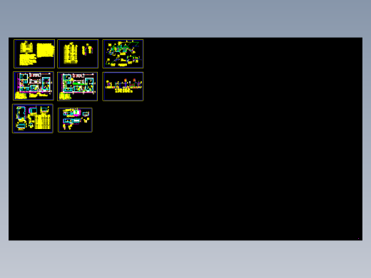 某13吨生化法中水处理系统图纸