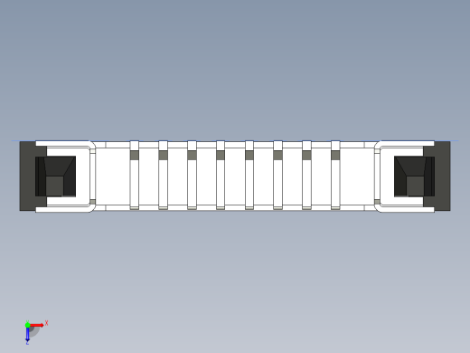 连接器 SM-FFC3B05-08-T俯视缩略图