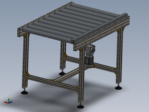 链式自动流水线机构