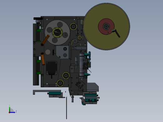 贴胶机器左视缩略图