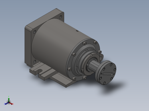钻机正等轴测缩略图