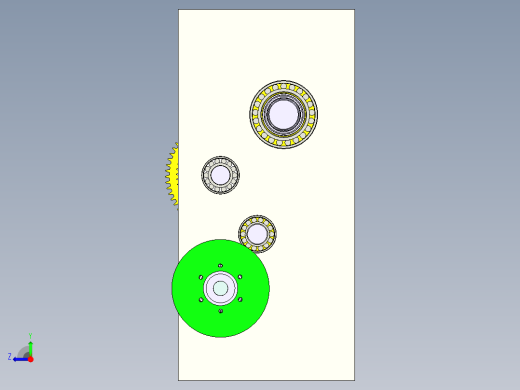 机床变速箱5右视缩略图