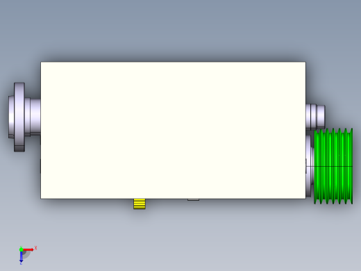 机床变速箱5俯视缩略图