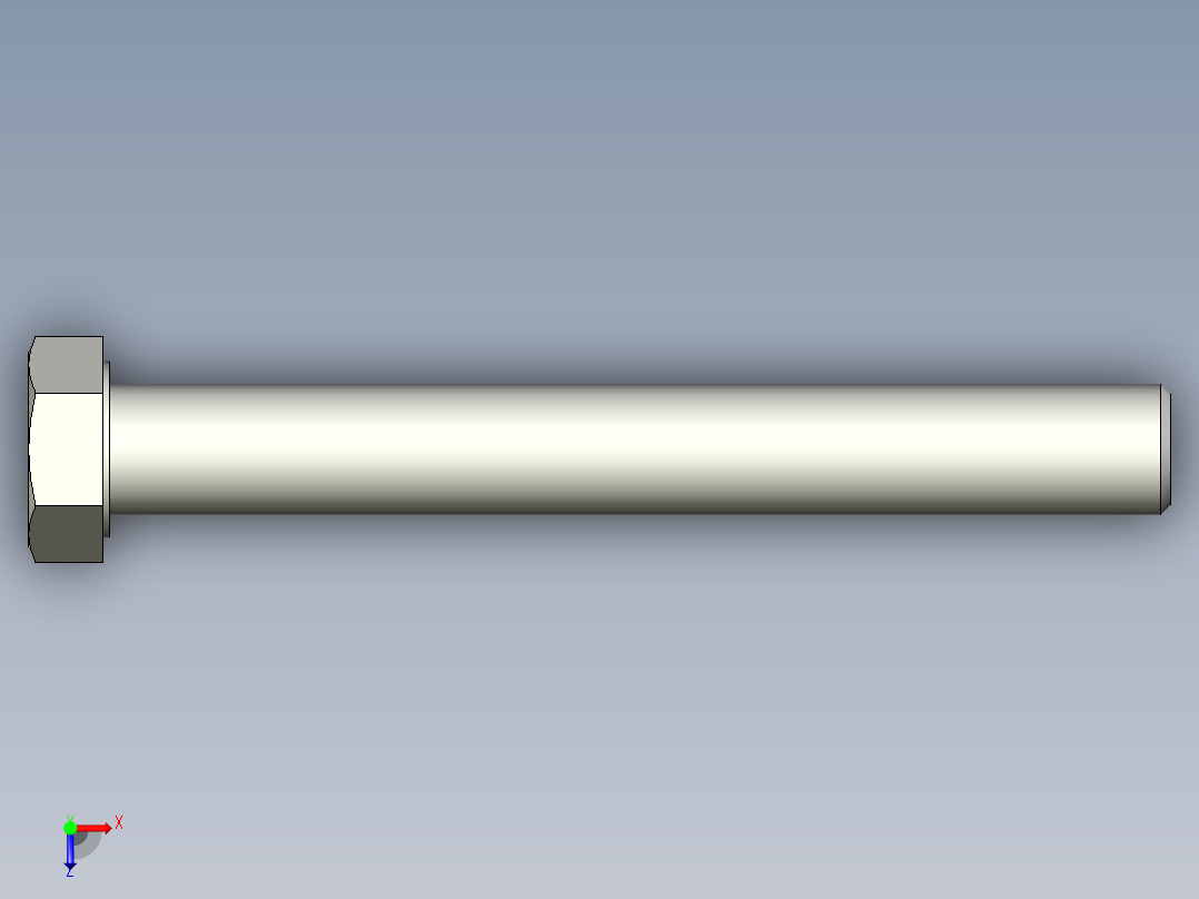 螺钉-DIN_931-M16x2x130_24.stp俯视图