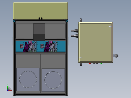 汽车雨刮器电机综合性能测试机前视缩略图
