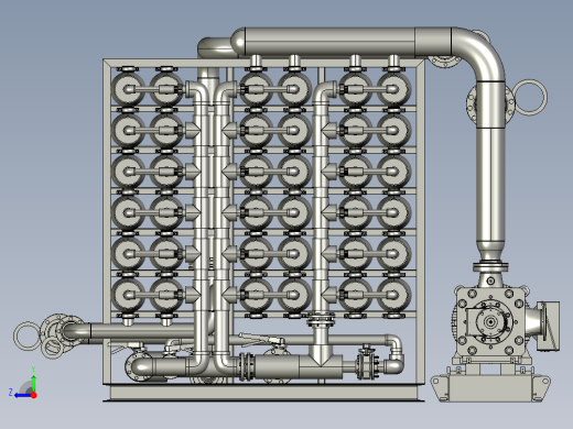 RO 8000 m3天 2 阶段水处理右视缩略图
