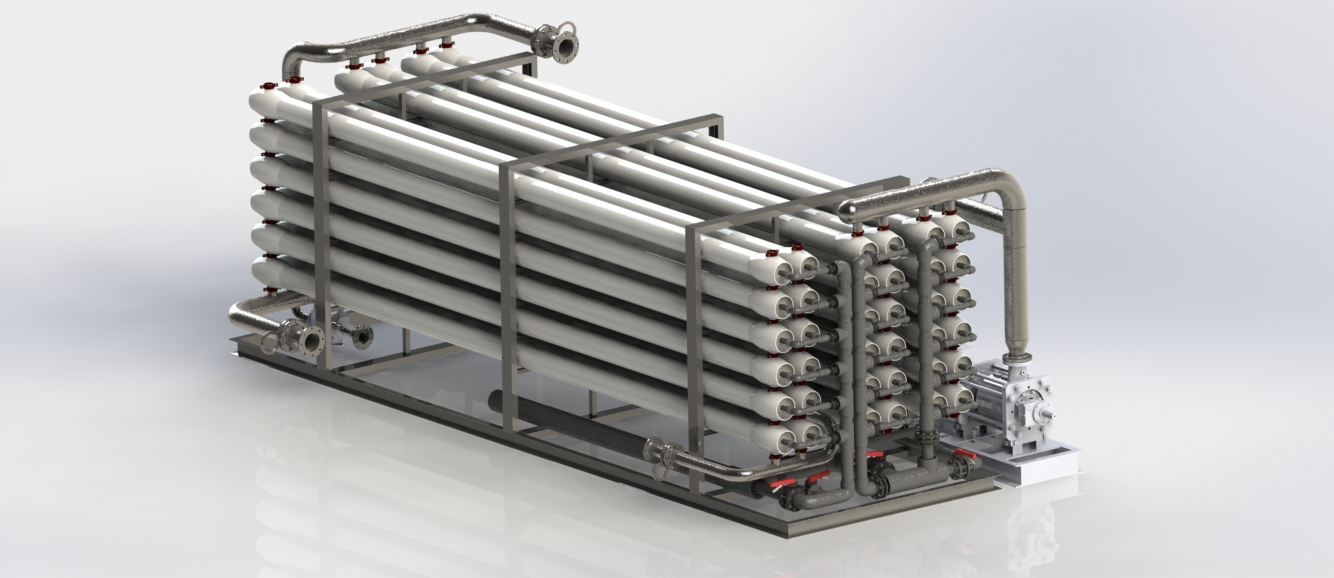 RO 8000 m3天 2 阶段水处理
