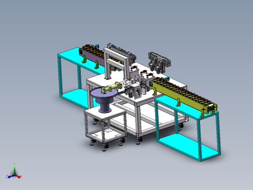 电机转子压装设备sw18可编辑