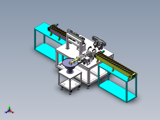 电机转子压装设备sw18可编辑正等轴测缩略图