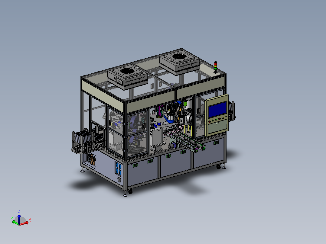 全自动压力传感器组装贴膜点胶一体机sw20可编辑