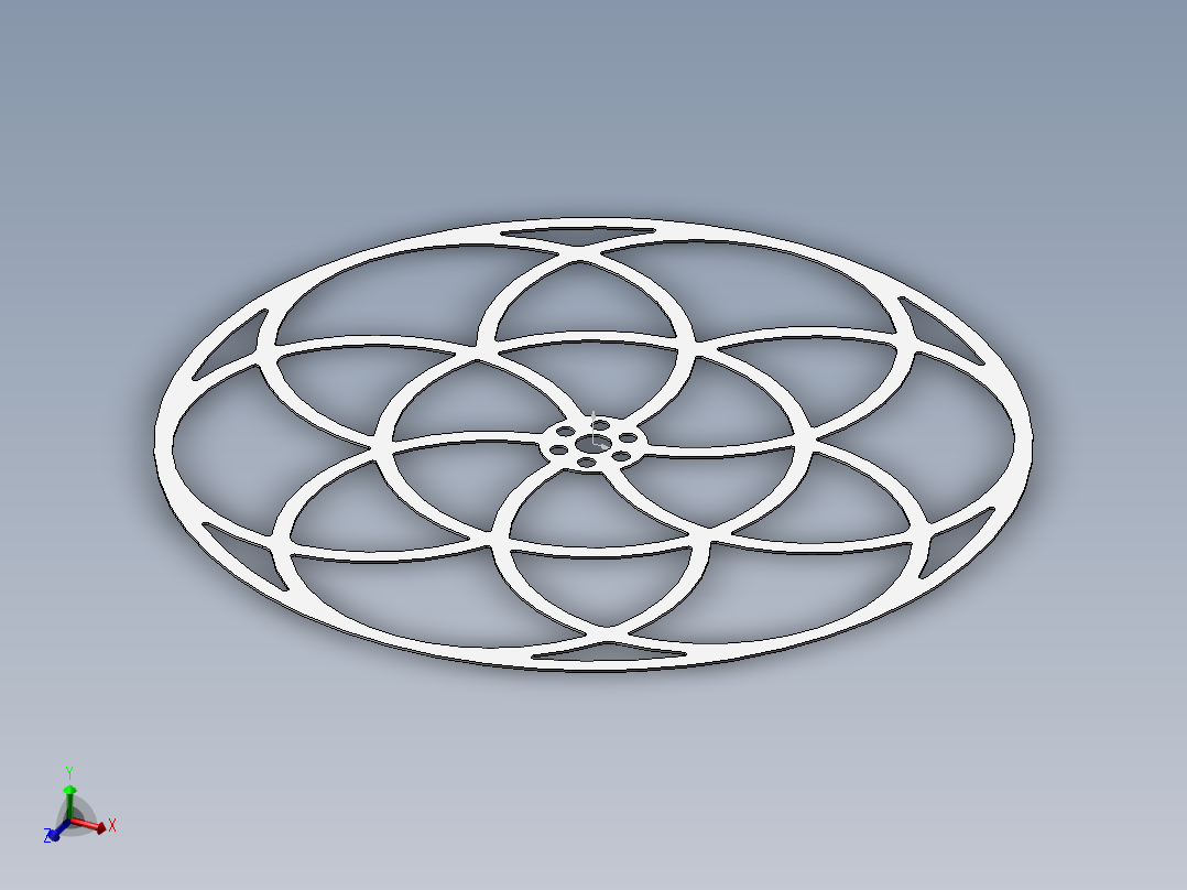 棒棒糖支架主视图