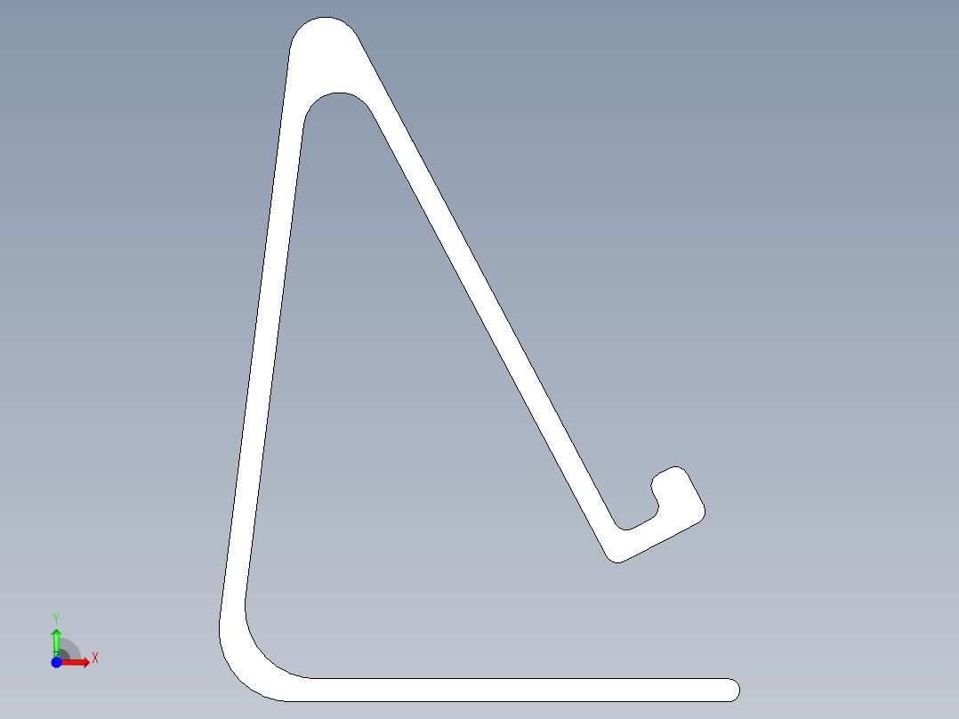 创意手机支架前视图