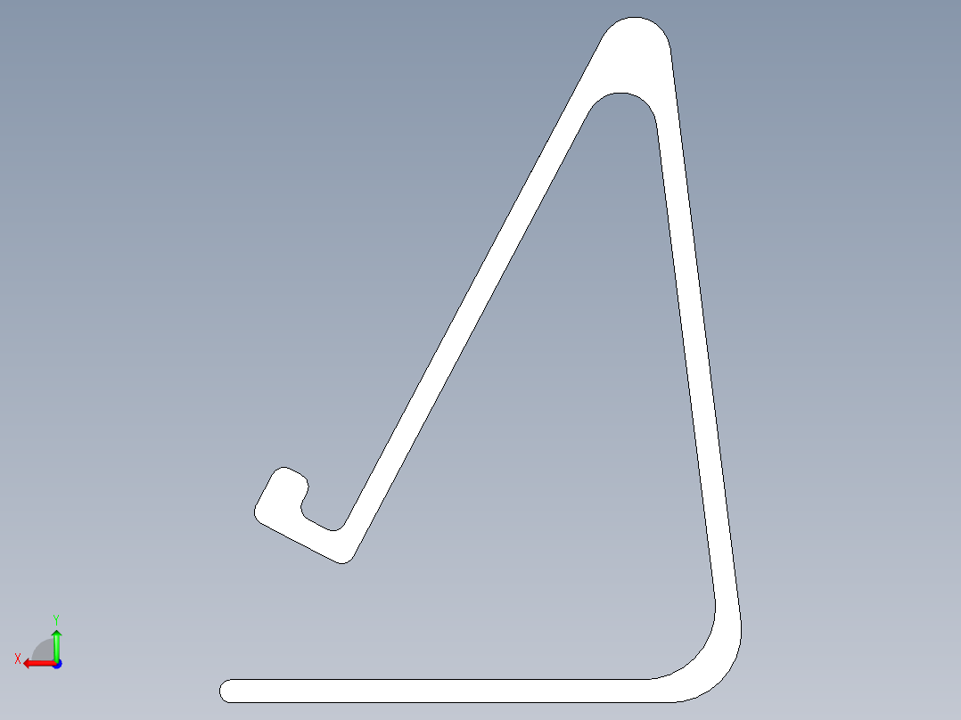 创意手机支架后视图