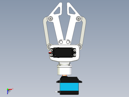 铰接式夹具俯视缩略图