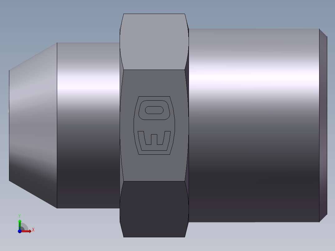 焊接直接头、1CW-14-08前视图