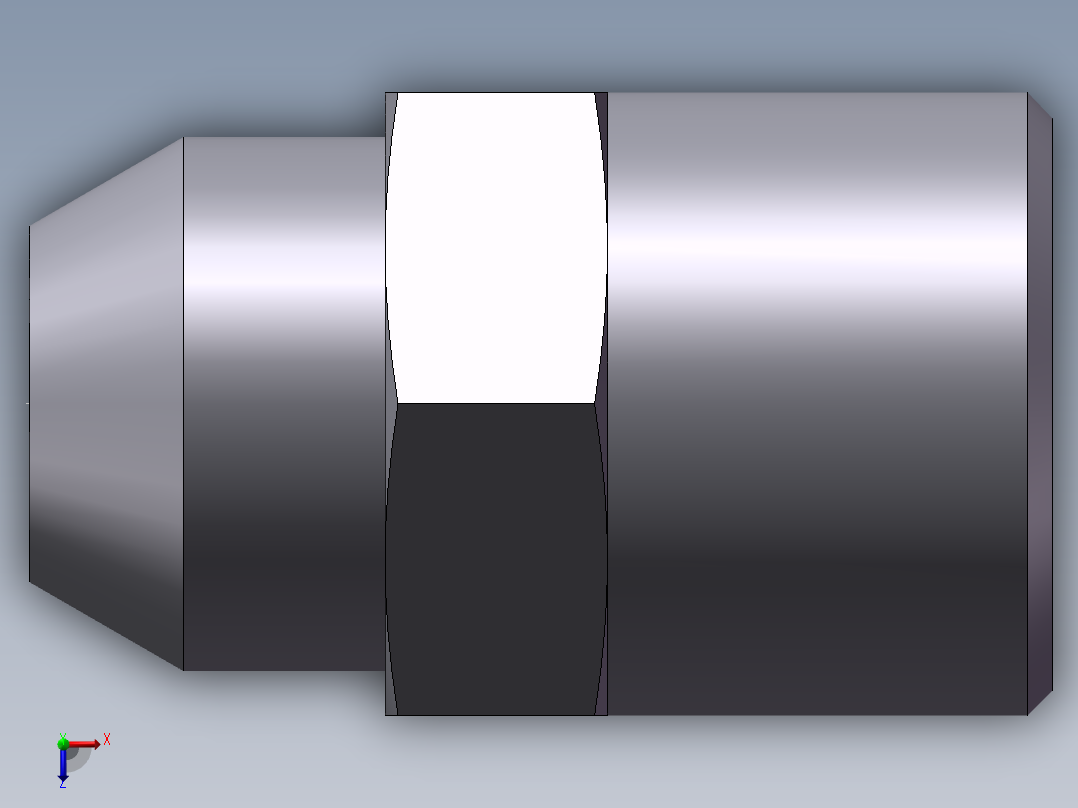 焊接直接头、1CW-14-08俯视图