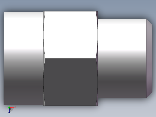 压力表接头-英制螺纹、5CB-16-04GDK俯视缩略图